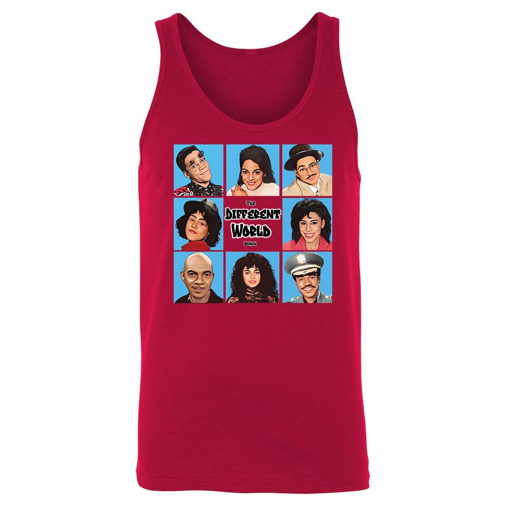 Unisex Jersey Tank - 1NEL1Y74 - Red - 11