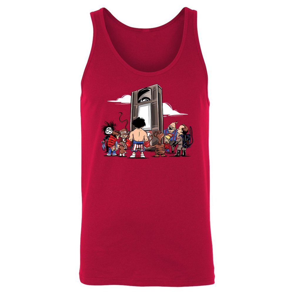 Unisex Jersey Tank - C3VF4KCJ - Red - 11