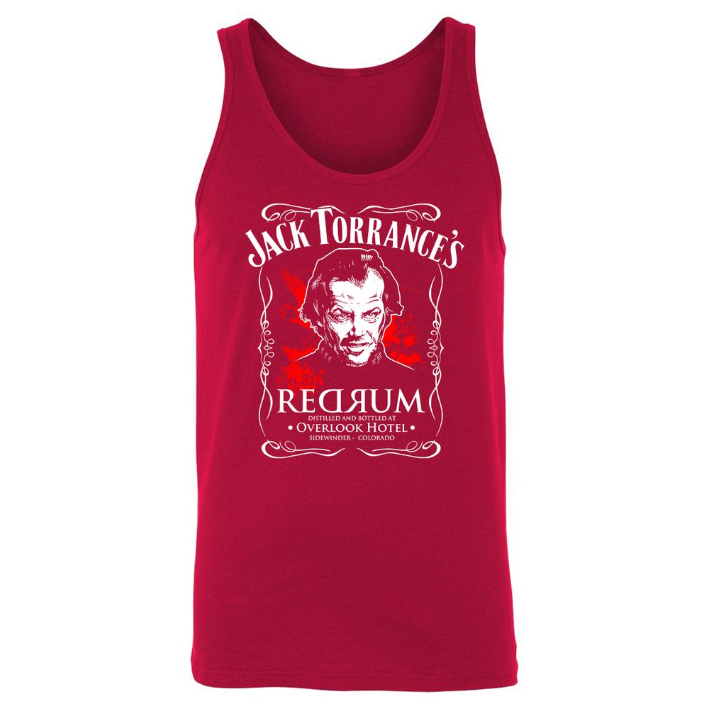Unisex Jersey Tank - EJRDCTEJ - Red - 11