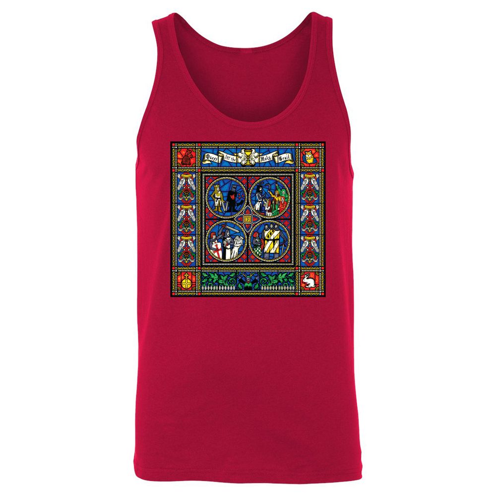 Unisex Jersey Tank - LGQF7769 - Red - 11