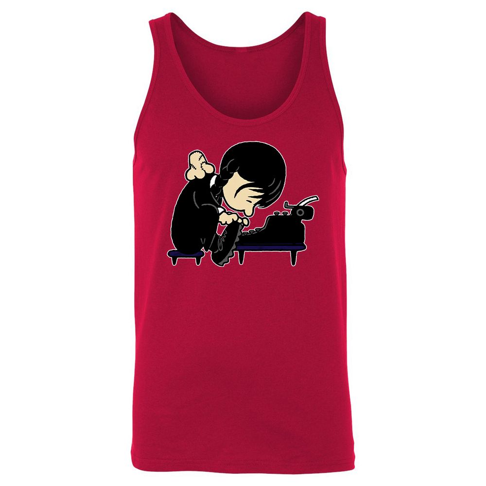 Unisex Jersey Tank - M72GUZ9J - Red - 11