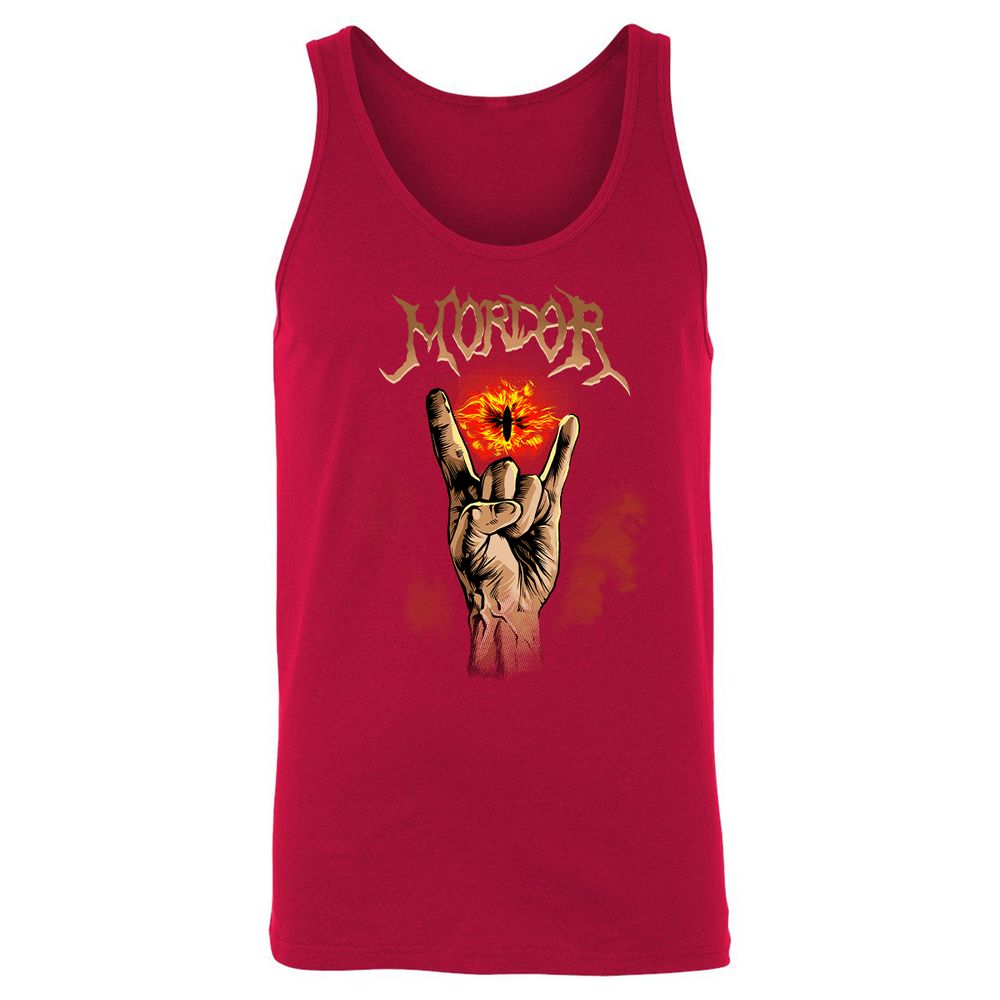 Unisex Jersey Tank - JELUCLHN - Red - 11