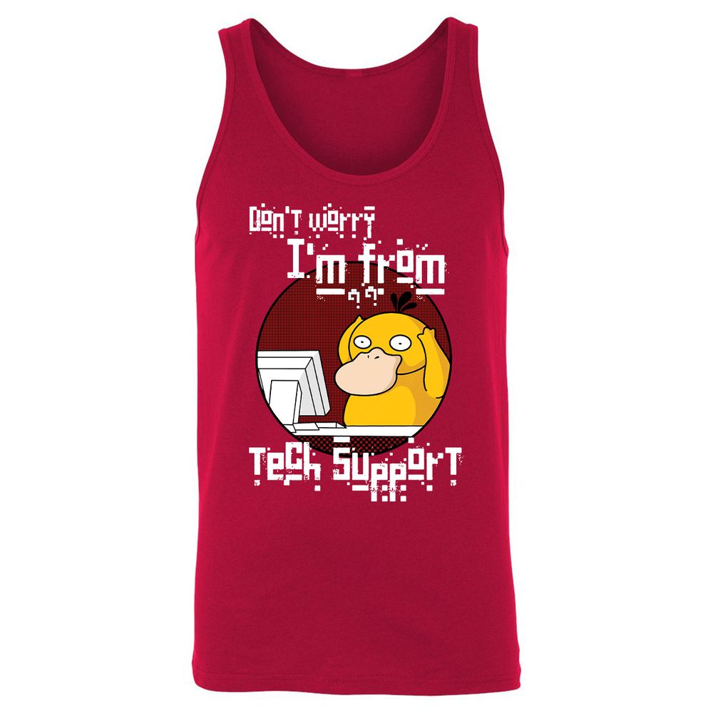 Unisex Jersey Tank - 89EMZGBD - Red - 11