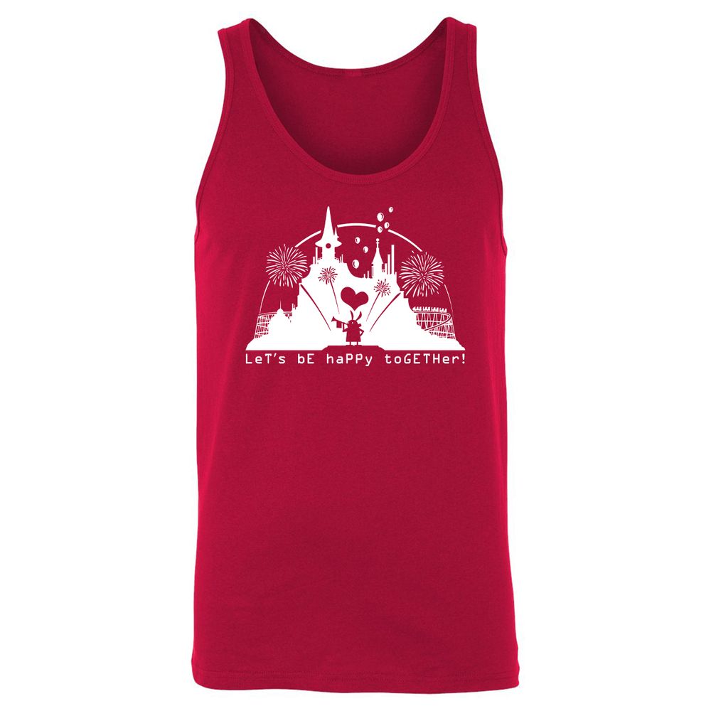 Unisex Jersey Tank - MXZ68PMH - Red - 11