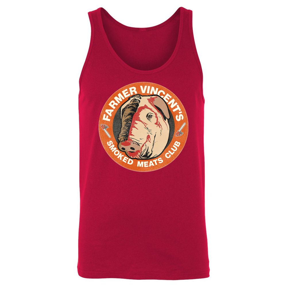 Unisex Jersey Tank - YX6BH6V1 - Red - 11