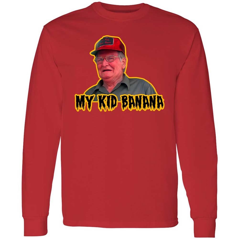 Long Sleeve T-Shirt - LPU2DUZ7 - Red - 11