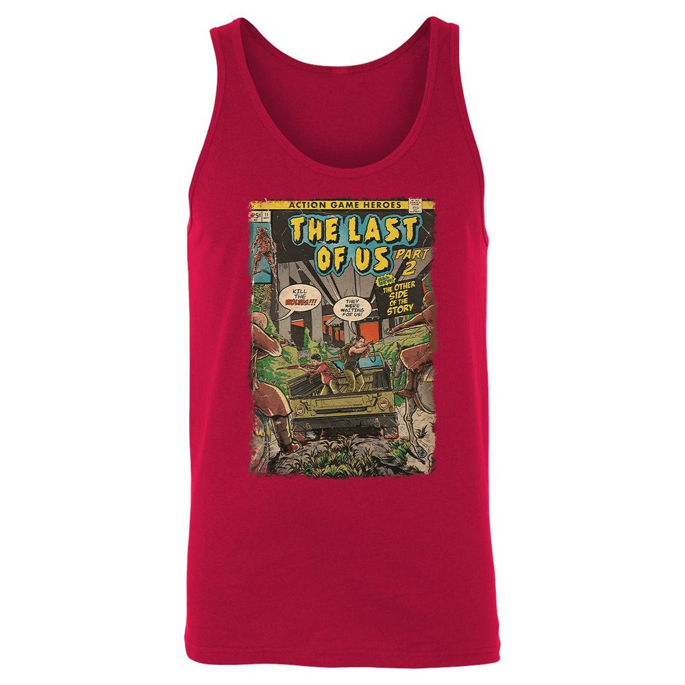 Unisex Jersey Tank - KLGN6QR1 - Red - 11