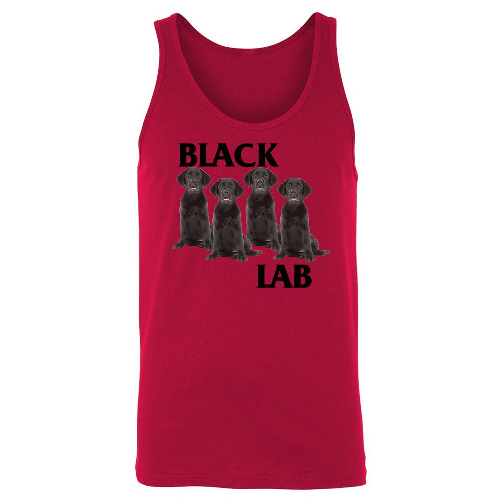 Unisex Jersey Tank - 8143XHMQ - Red - 11