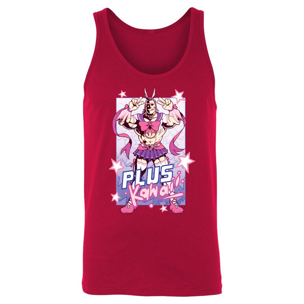 Unisex Jersey Tank - GCF4DXMU - Red - 11