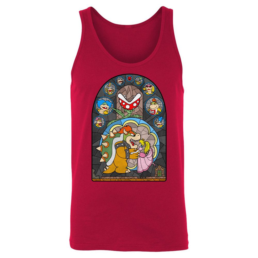 Unisex Jersey Tank - 134EV1AX - Red - 11