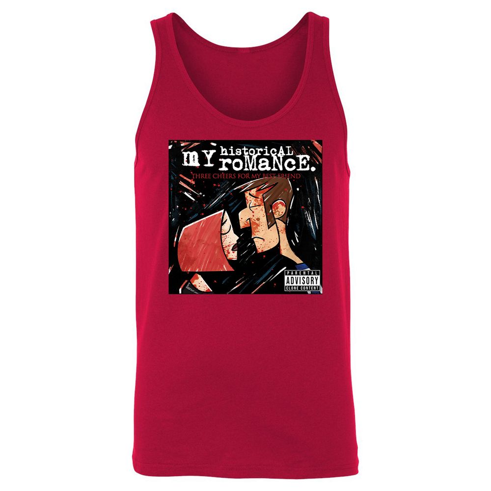 Unisex Jersey Tank - B3GSVNWE - Red - 11