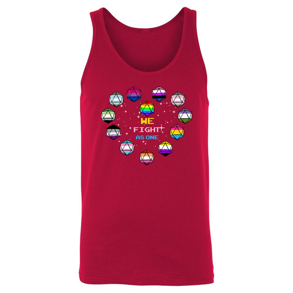 Unisex Jersey Tank - HA44C1MY - Red - 11