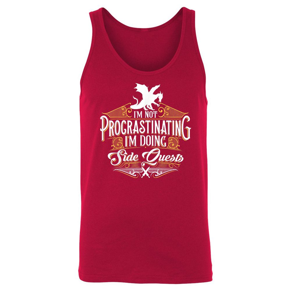 Unisex Jersey Tank - P973SGVU - Red - 11