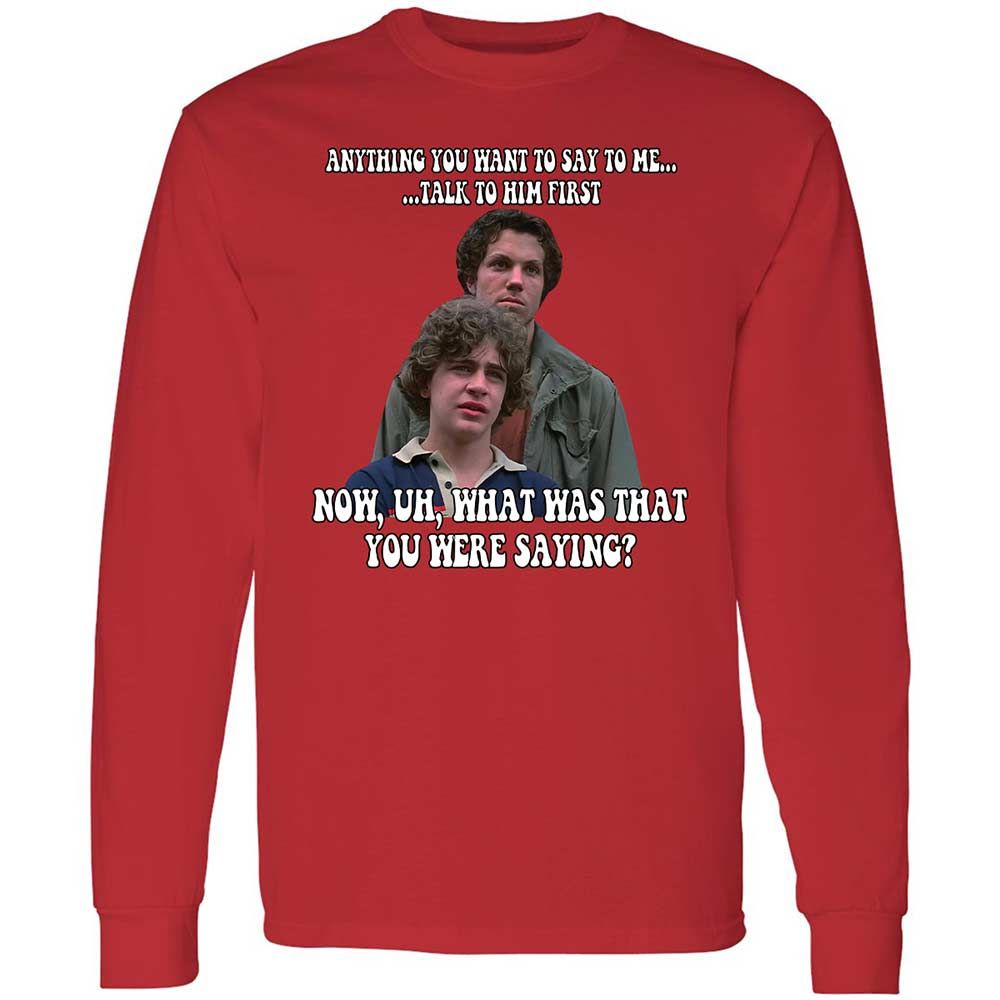 Long Sleeve T-Shirt - TRKG5Y9Z - Red - 11