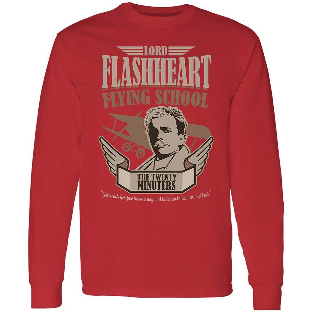 Long Sleeve T-Shirt - 5MQZJCTF - Red - 11