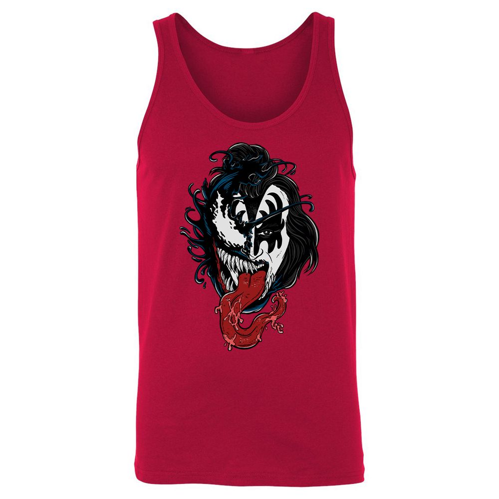 Unisex Jersey Tank - BRSWKD8C - Red - 11