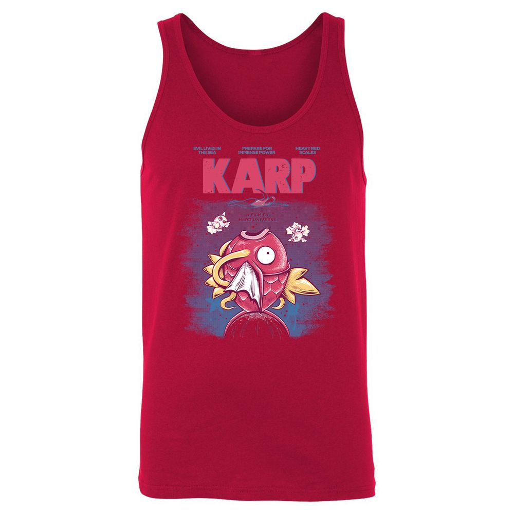 Unisex Jersey Tank - LQ751CW5 - Red - 11