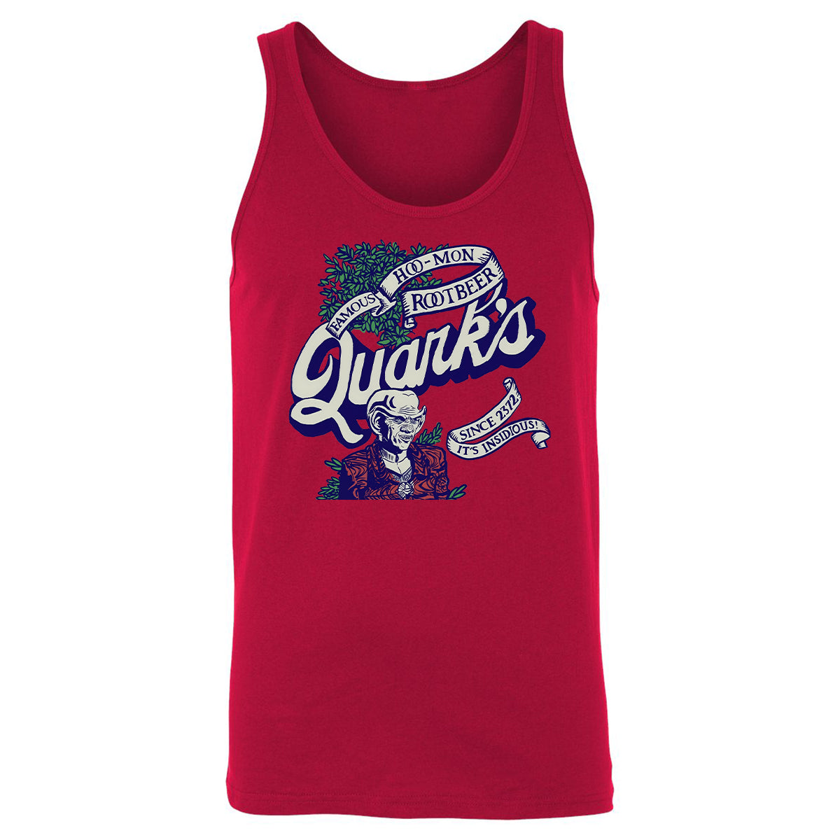 Unisex Jersey Tank - NHDS7CGJ - Red - 11
