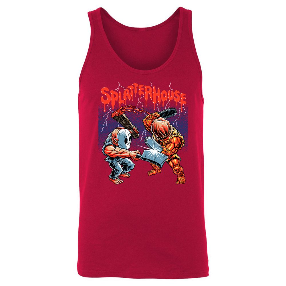 Unisex Jersey Tank - 21ASTFP5 - Red - 11