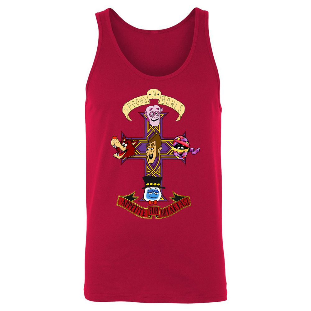 Unisex Jersey Tank - E4JGYBLL - Red - 11