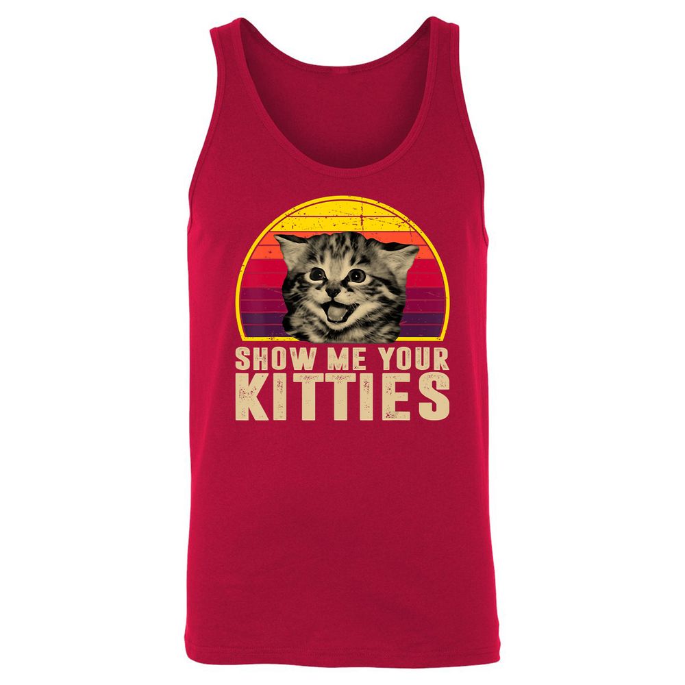 Unisex Jersey Tank - TDHRXMHP - Red - 11