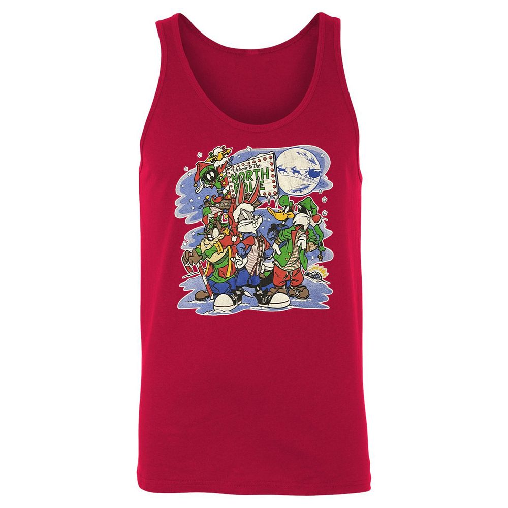 Unisex Jersey Tank - JZSL96VS - Red - 11