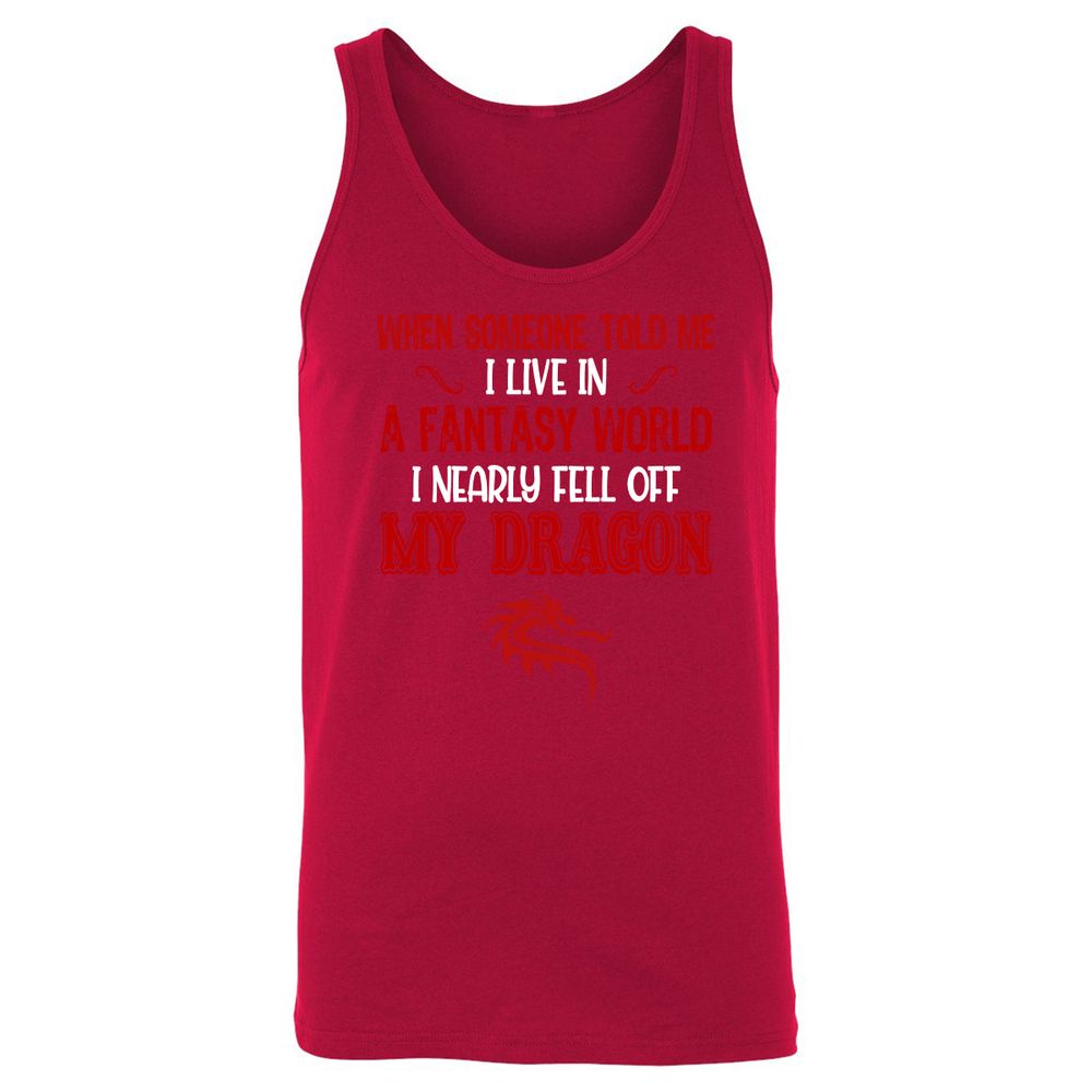 Unisex Jersey Tank - 47SWS6KP - Red - 11