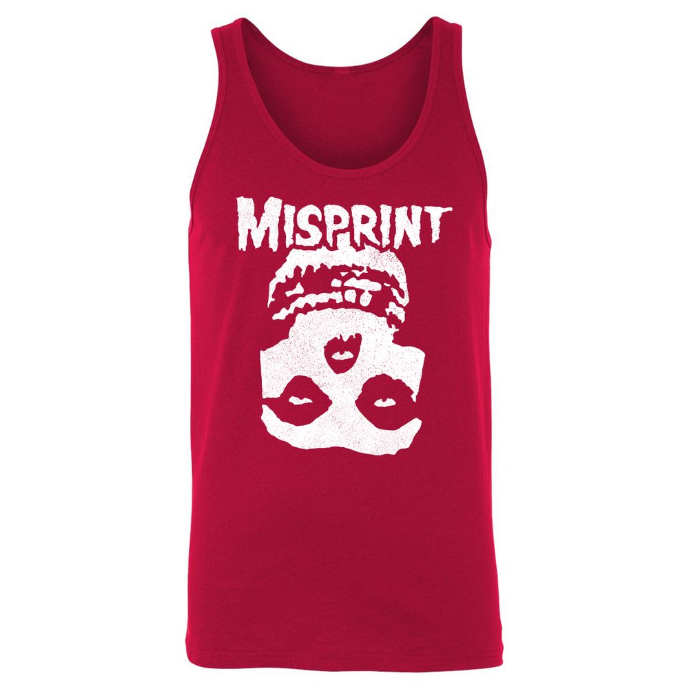 Unisex Jersey Tank - LE8DM44Z - Red - 11
