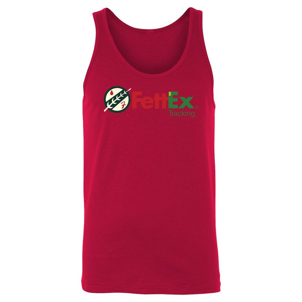 Unisex Jersey Tank - XFZR6U7Y - Red - 11
