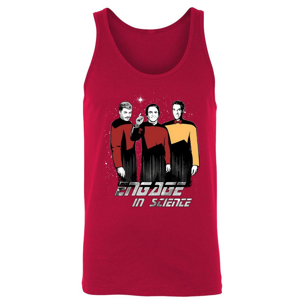 Unisex Jersey Tank - TW3D2JSH - Red - 11