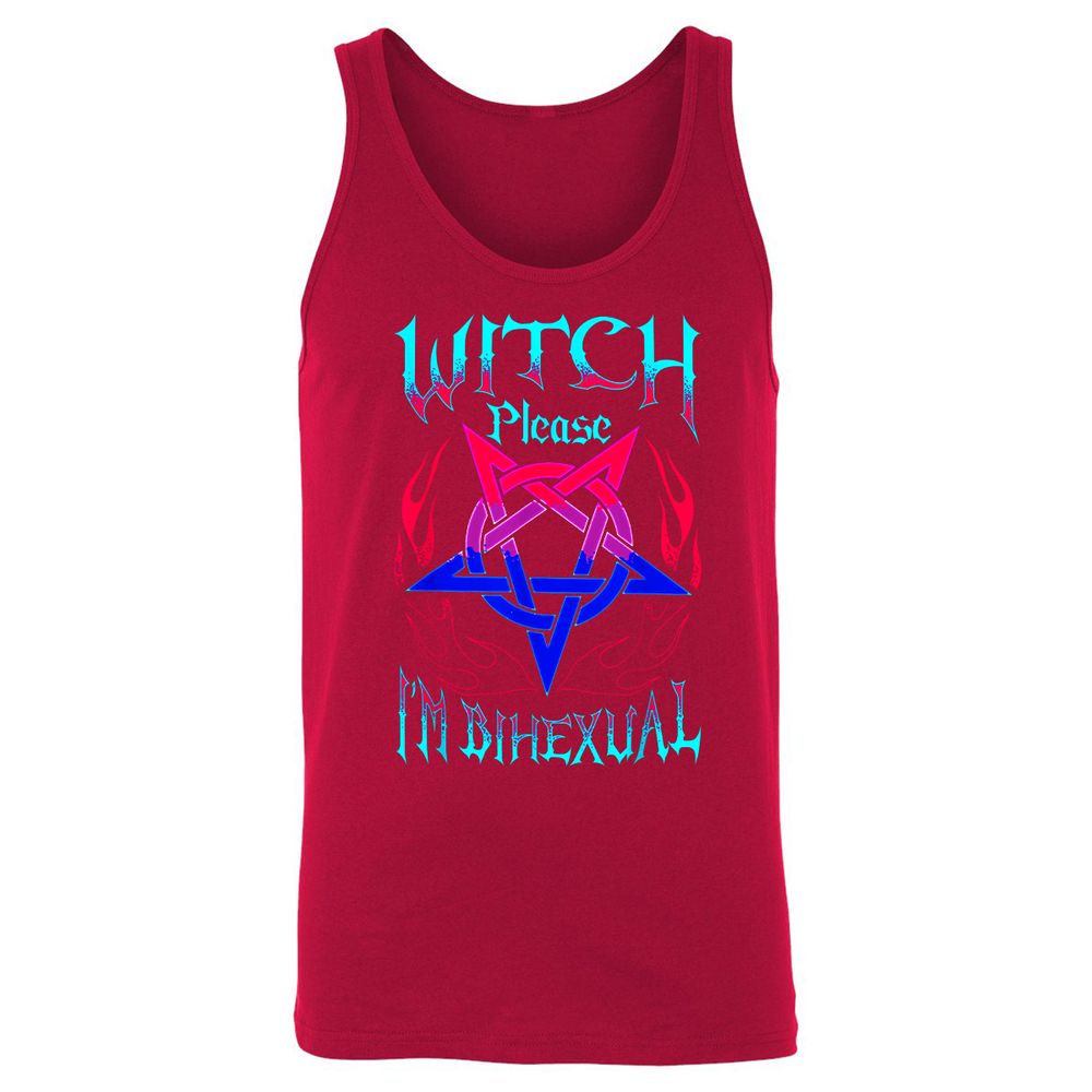 Unisex Jersey Tank - 8FJC83N4 - Red - 11