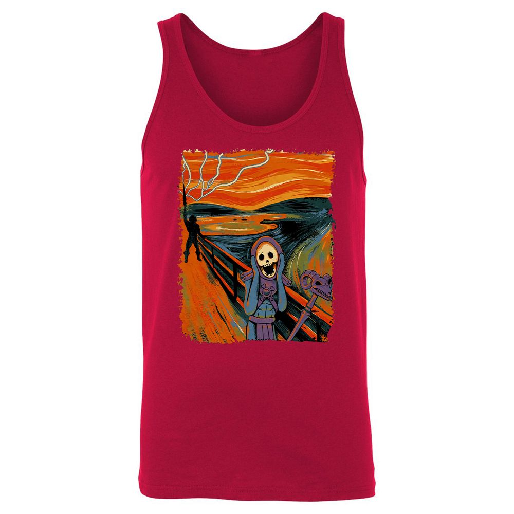 Unisex Jersey Tank - KZGAEXG9 - Red - 11