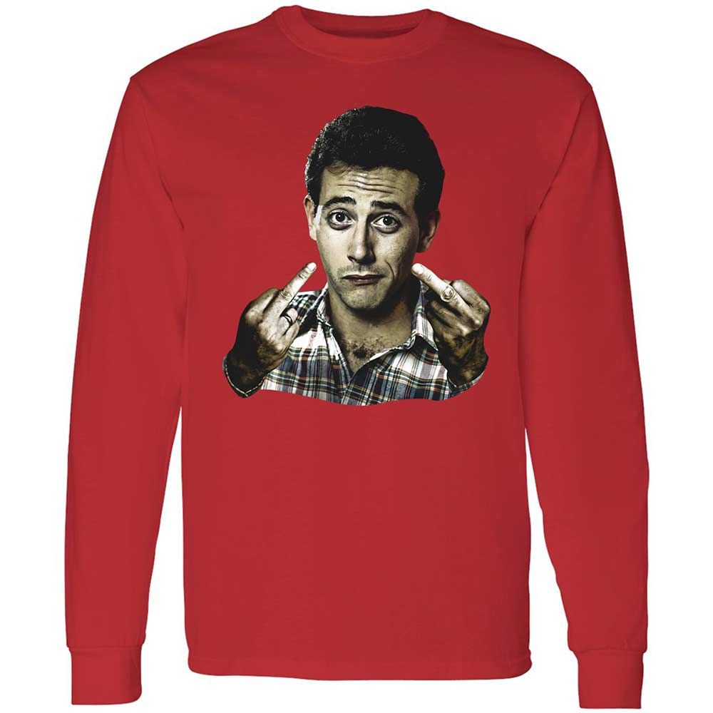 Long Sleeve T-Shirt - ZQ6MR34J - Red - 11