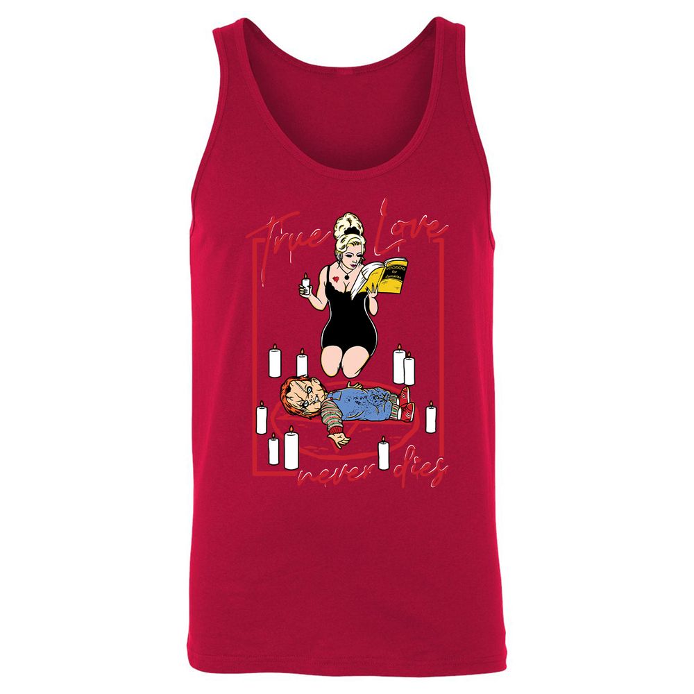 Unisex Jersey Tank - SMK9K1QA - Red - 11