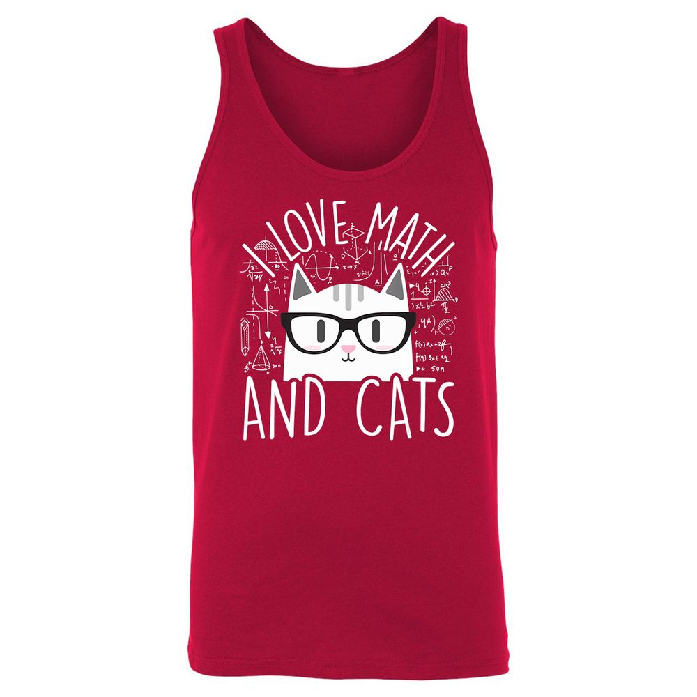 Unisex Jersey Tank - 21J2XMCD - Red - 11