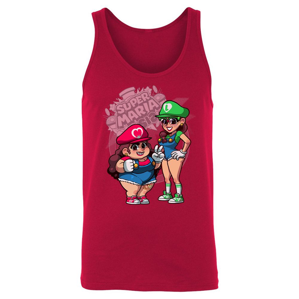 Unisex Jersey Tank - N9XXXAA5 - Red - 11
