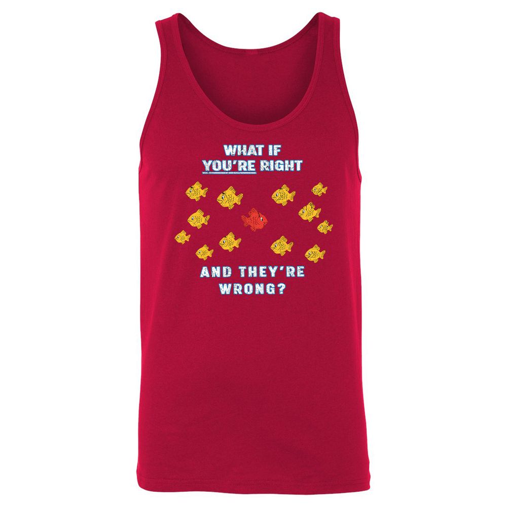 Unisex Jersey Tank - WPNR6KMC - Red - 11