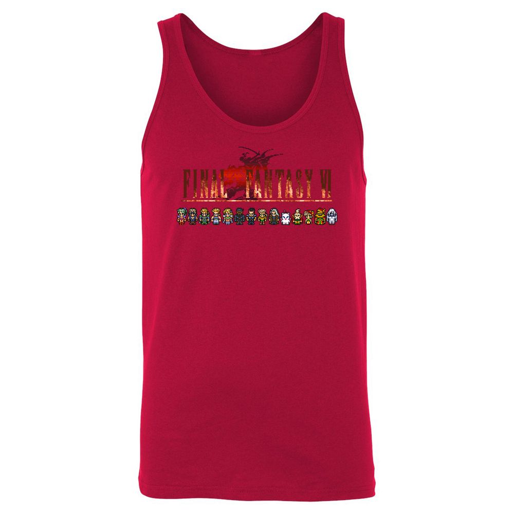 Unisex Jersey Tank - PHMQXJVC - Red - 11