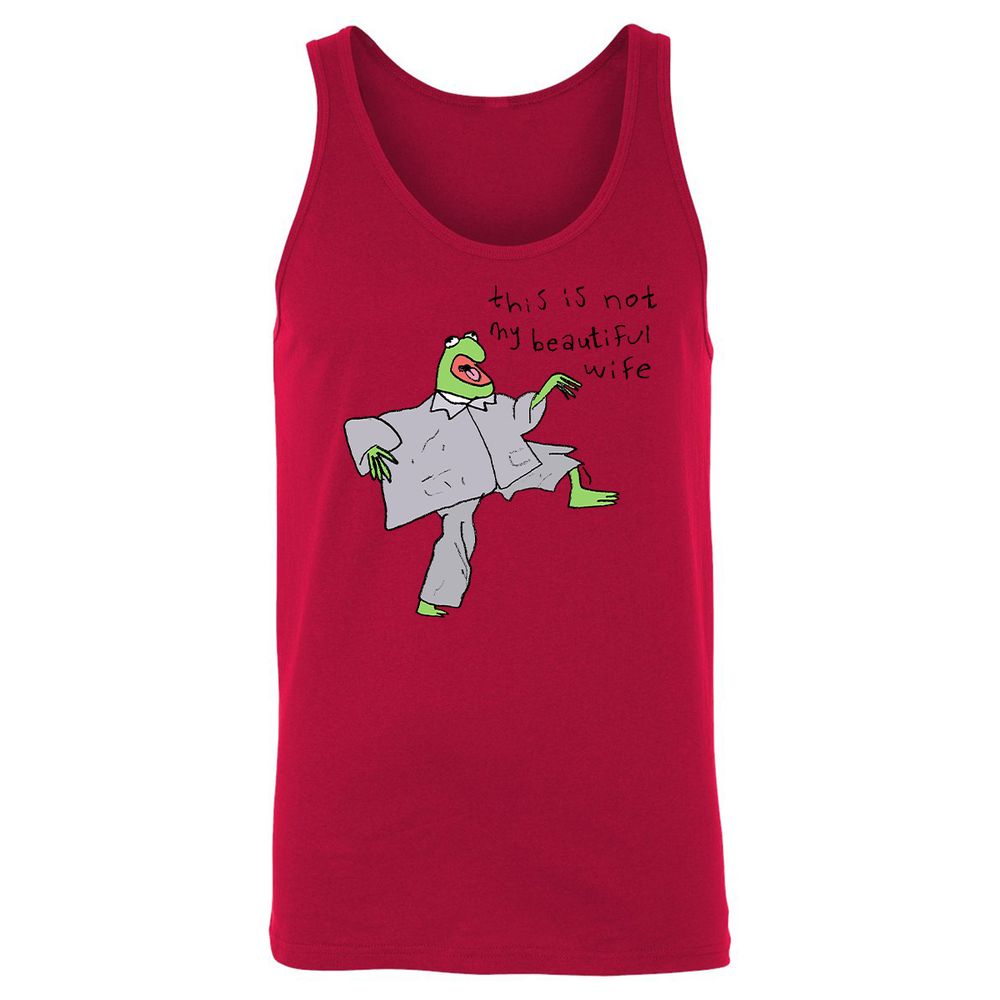 Unisex Jersey Tank - JFDR7VNQ - Red - 11
