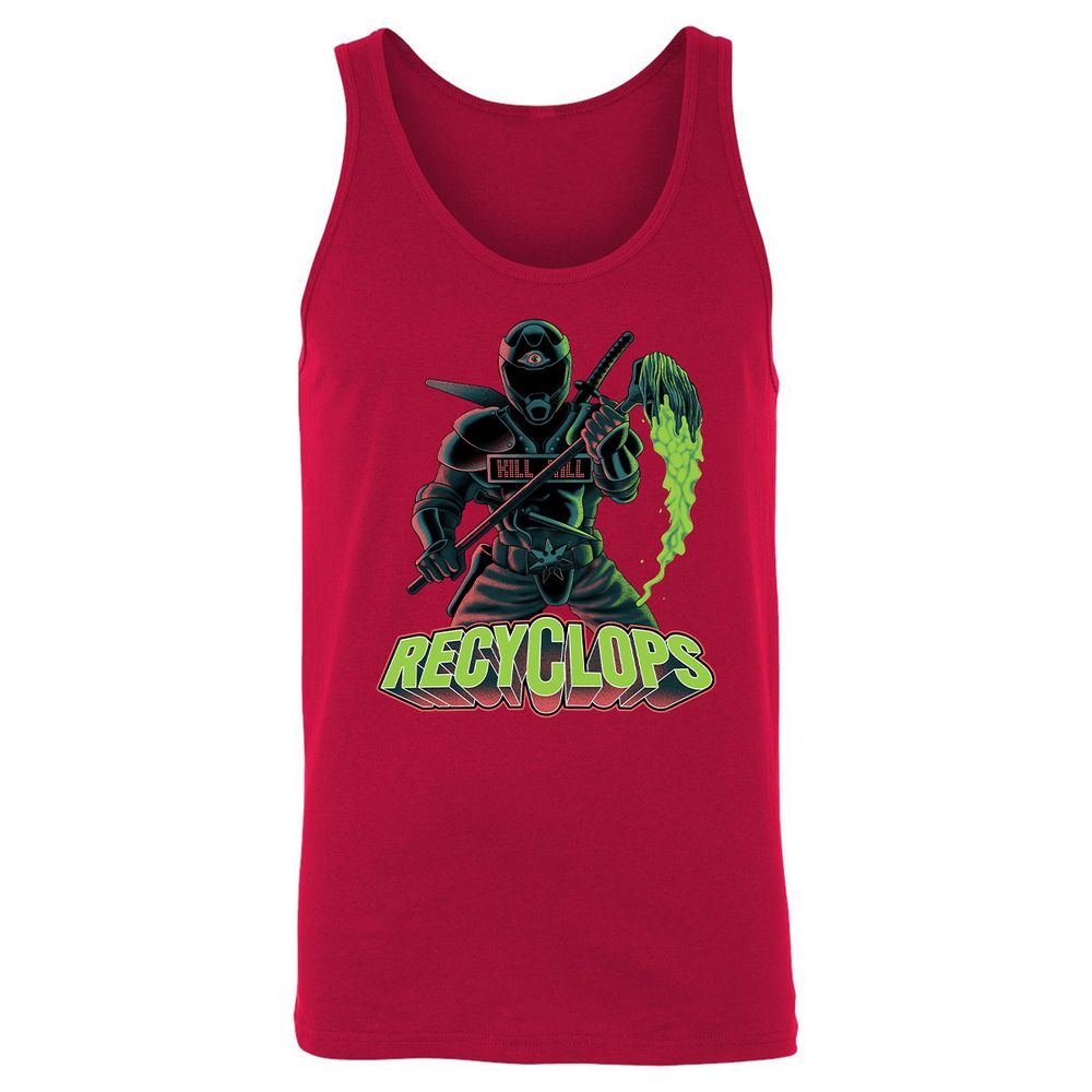 Unisex Jersey Tank - F2FQJTR2 - Red - 11