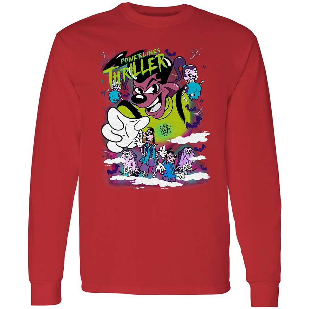 Vintage Pop Cartoon Horror Mashup - Red - 11