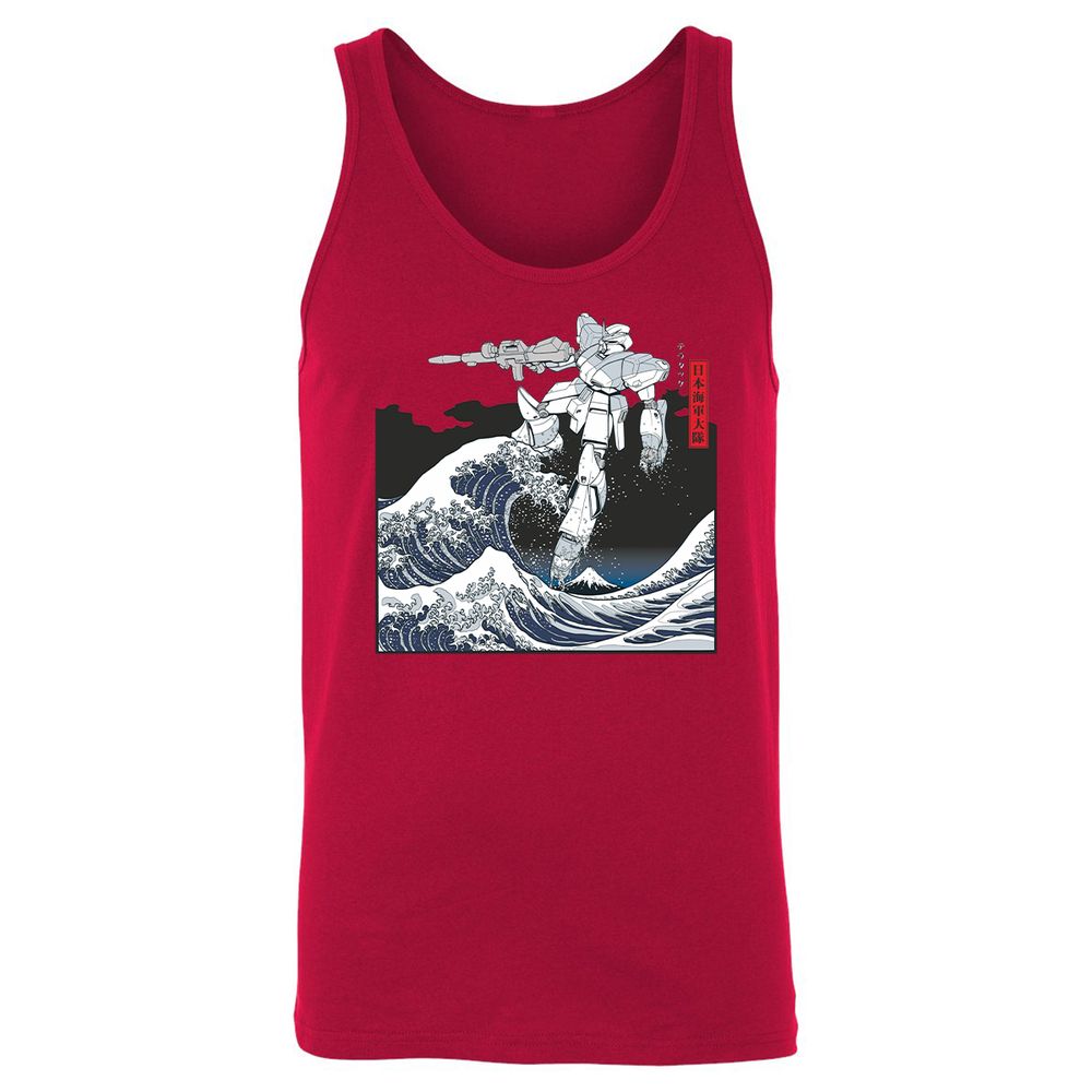 Unisex Jersey Tank - 3ARL4QYA - Red - 11