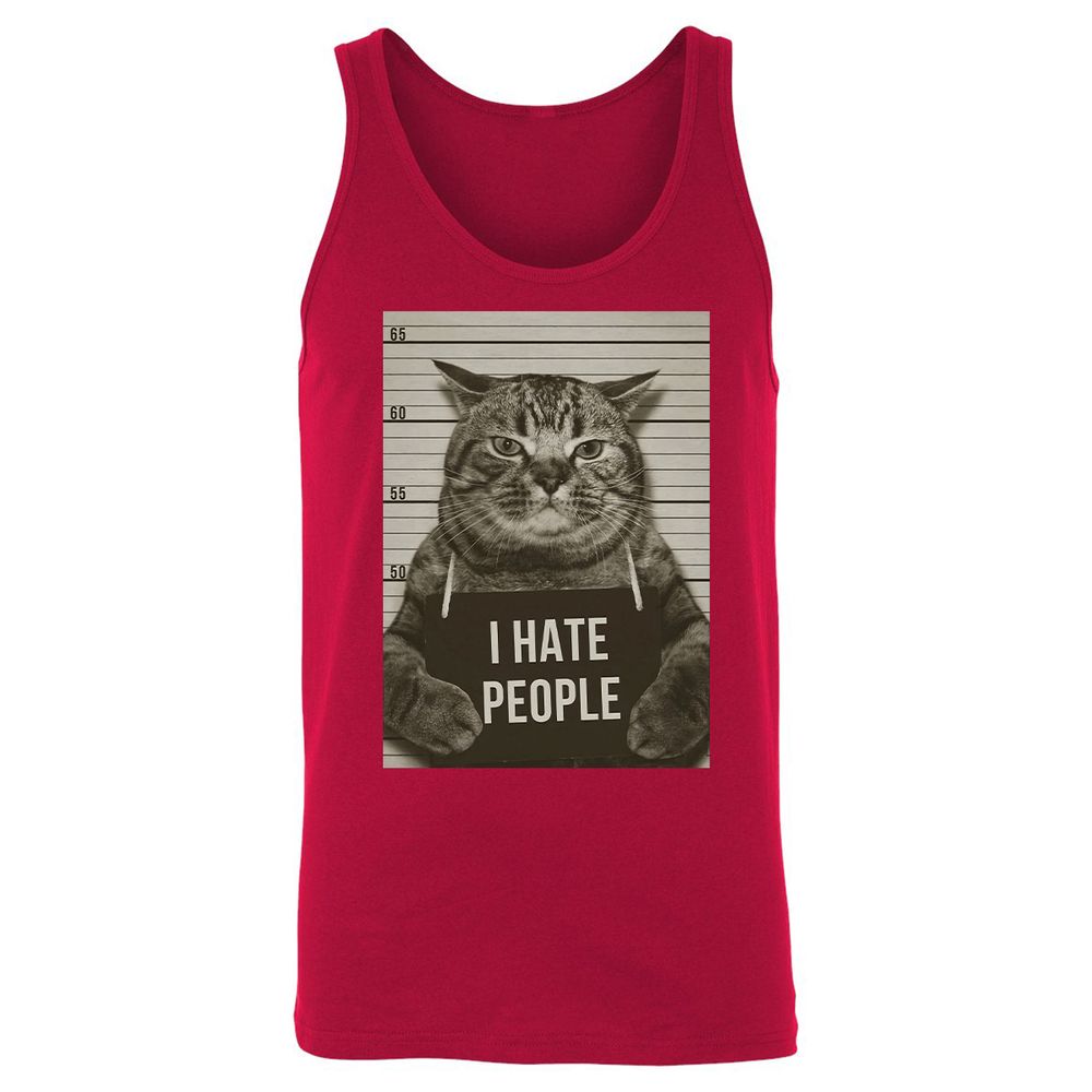 Unisex Jersey Tank - DUDYHZSR - Red - 11