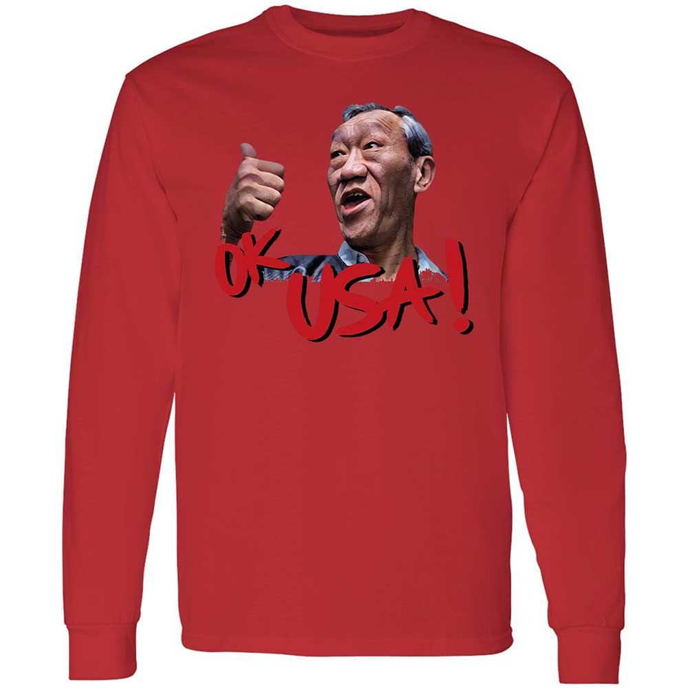 Long Sleeve T-Shirt - FQNW5YJJ - Red - 11