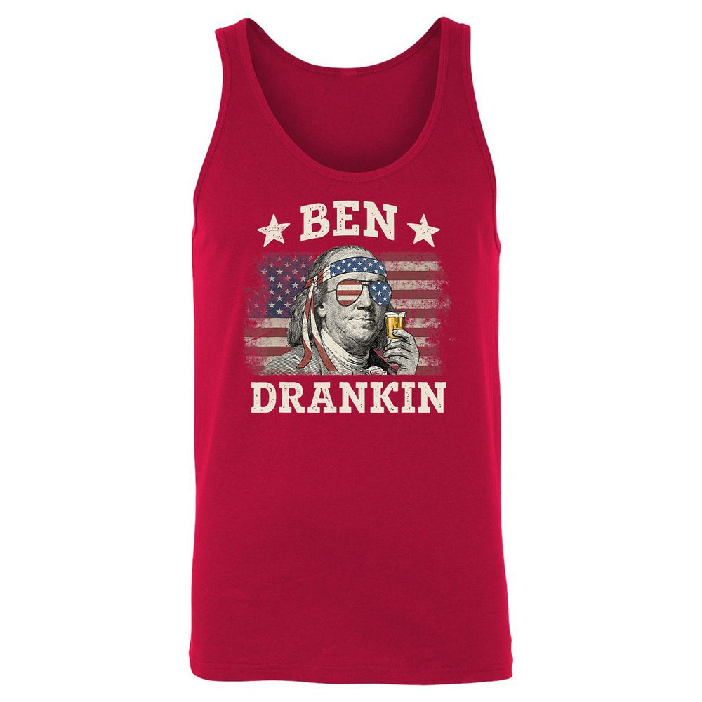 Unisex Jersey Tank - QT6HXSXG - Red - 11