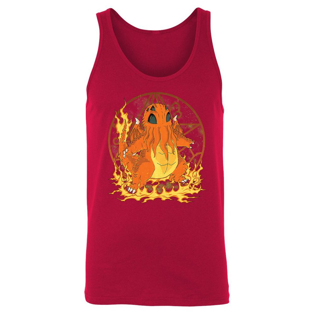 Unisex Jersey Tank - RXLJWJWH - Red - 11