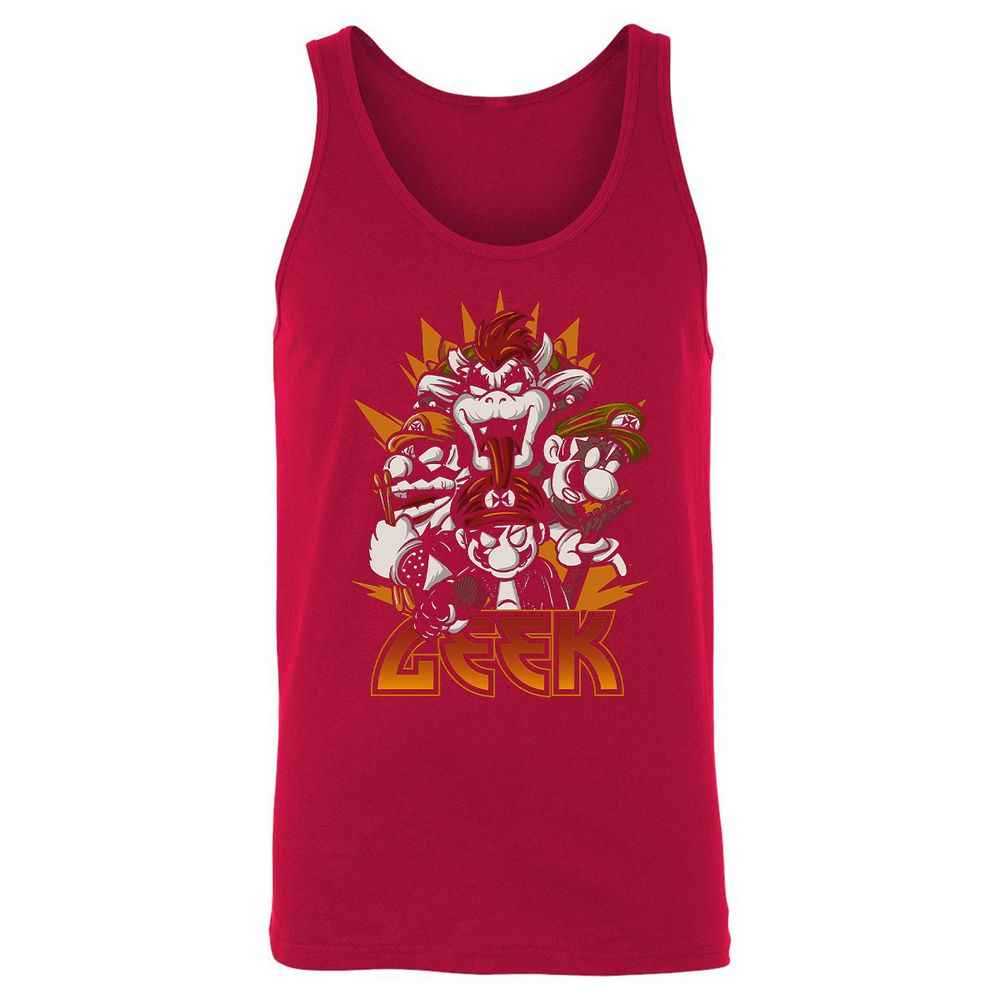 Unisex Jersey Tank - N1FHT9TX - Red - 11