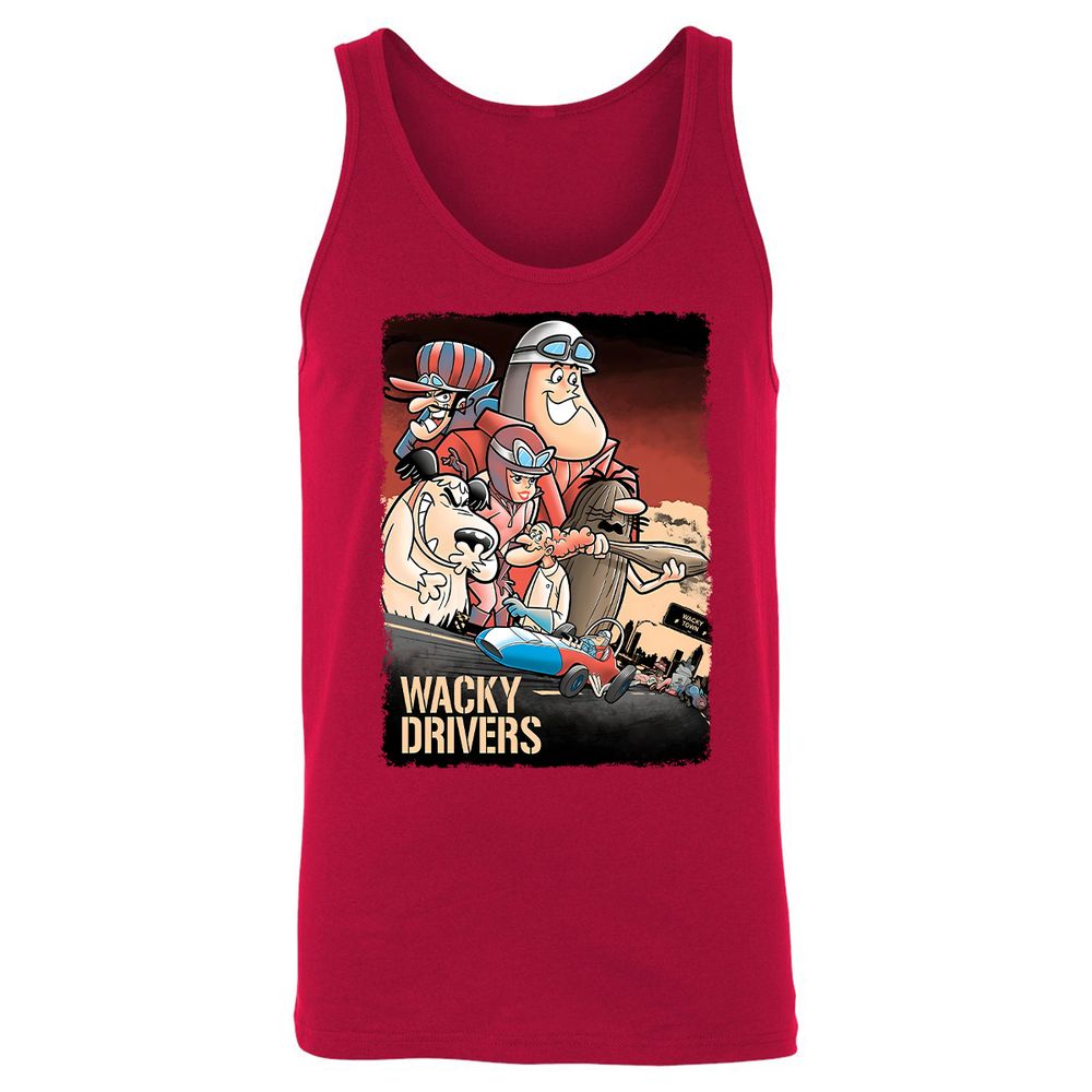 Unisex Jersey Tank - XU39U1AR - Red - 11