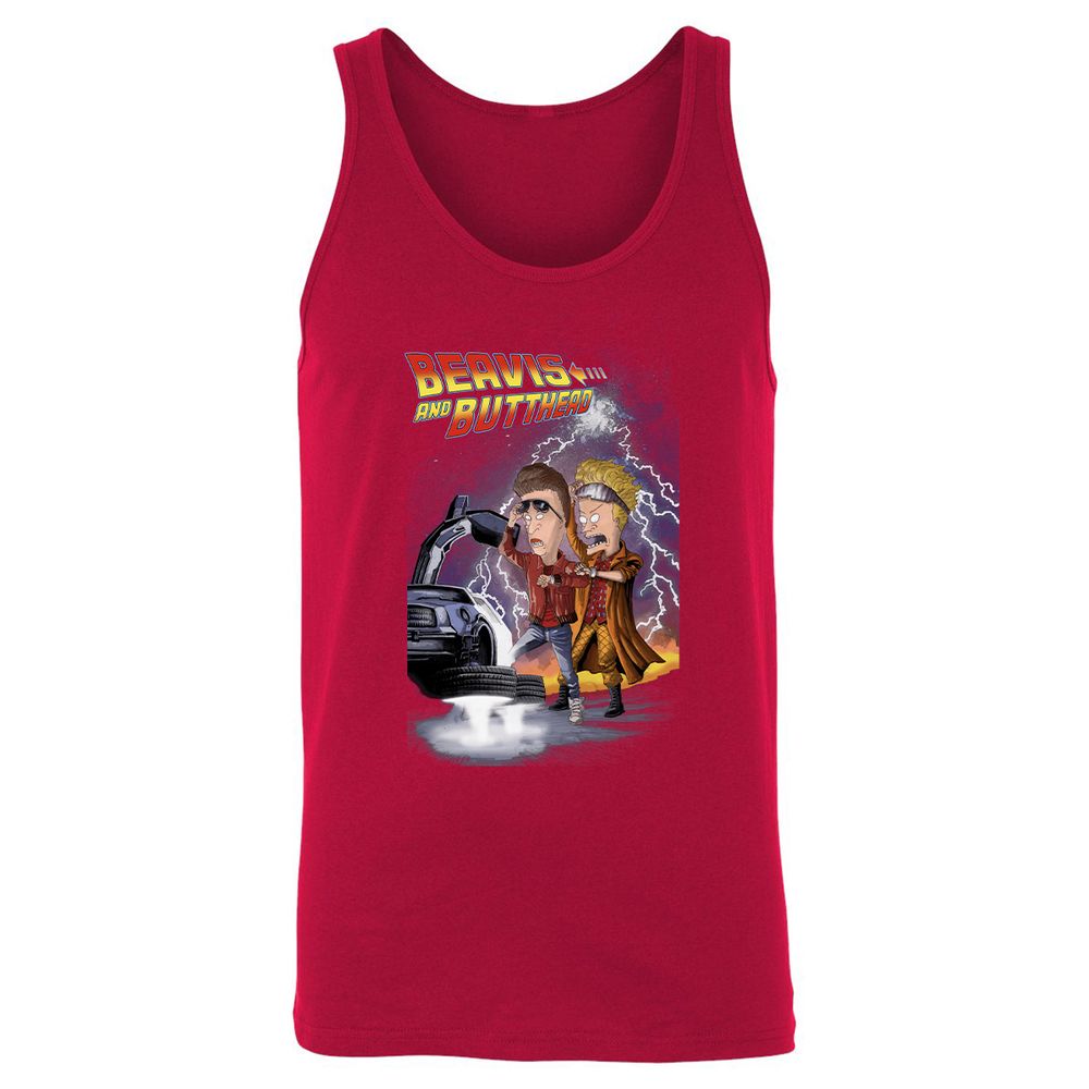 Unisex Jersey Tank - H1QBWYXV - Red - 11