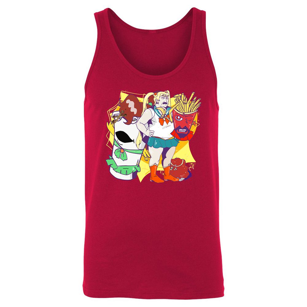 Unisex Jersey Tank - LH2936SV - Red - 11